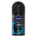 Buy Nivea Deep Beat Black Carbon Antiperspirant Roll-On 50ml in Kuwait