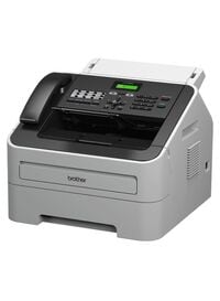Brother Compact Laser Fax Machine FAX-2840 White