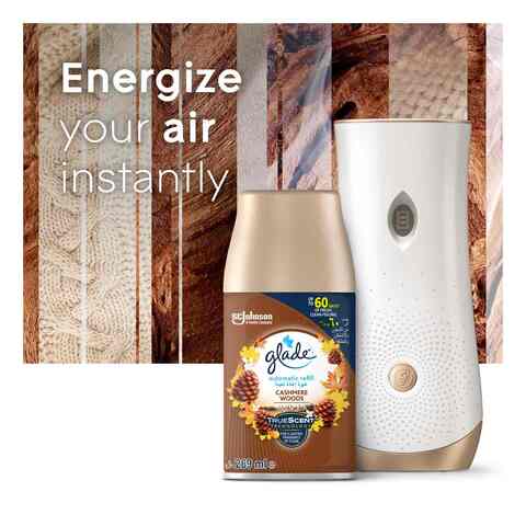 Glade Automatic Spray Refill Cashmere Woods Air Freshener 269ml