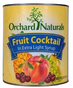 اشتري Orchard Naturals Fruit Cocktail 2.95Kg In Extra Light Syrup, US Grade A Single في الامارات