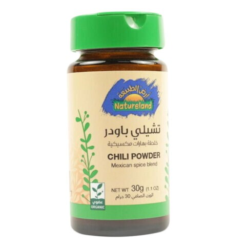 N a t u r e l a n d   O r g a n i c   M e x i c a n   S p i c e   B l e n d   C h i l i   P o w d e r   3 0 g