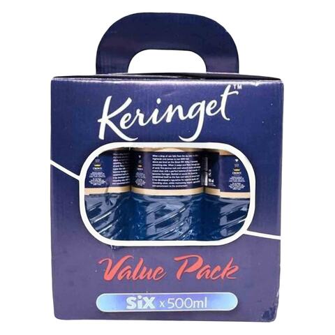 Keringet Natural Mineral Water 500ml x Pack of 6