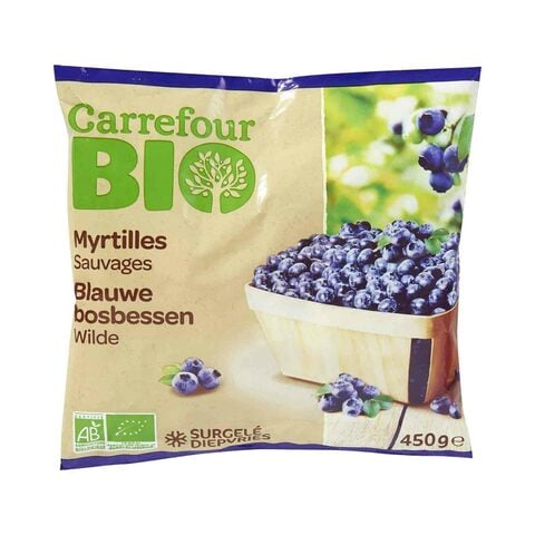 Carrefour Bio Organic Wild Blueberries 450g