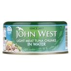 اشتري جون وست لحم تونة فاتح قطع في الماء 170 غرام في الامارات