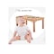 2M Baby Safety Table Edge Corner Protector Guard Cushion Anti-collision Strip Bumper Strip brown Send 4m Double Side Tape.