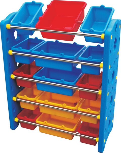 RBWTOYS  Coloured Shelf for Toys,Household Items, Books/Magazine Organiser set   RW-16627. 87x40x105cm