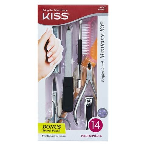 Kiss Salon Results Professional Manicure Kit Multicolour 11 PCS