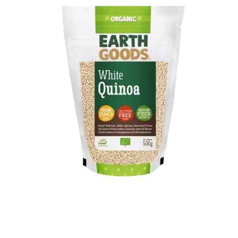 Earth Goods Organic White Quinoa 500g