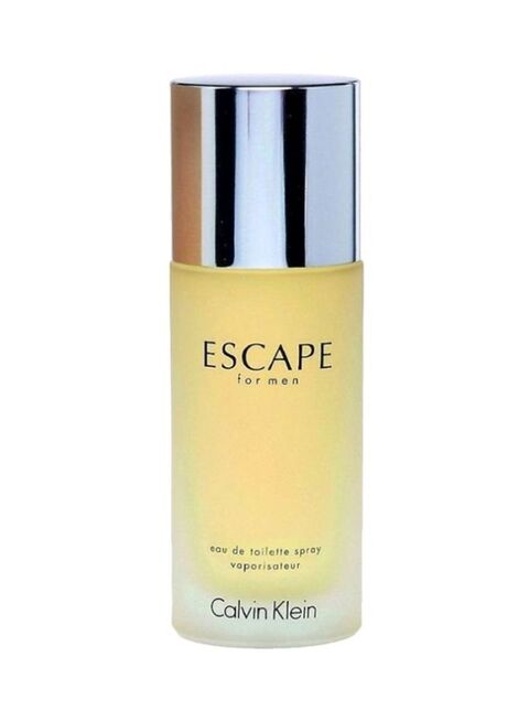 Buy Calvin Klein Escape Eau De Toilette For Men - 100ml Online - Shop  Beauty & Personal Care on Carrefour UAE