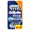 Gillette Razor Blue 3 Blades Comfort Disposable 8 Pieces