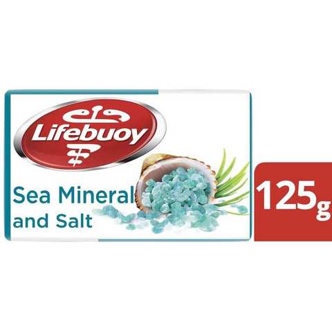 Lifebuoy Sea Mineral And Salt Bar Soap 125g