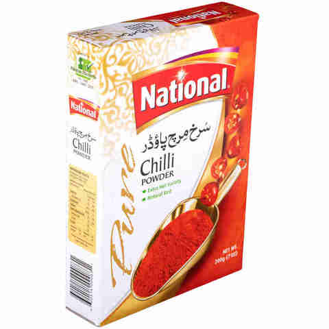 National Pure Chilli Powder 200 gr