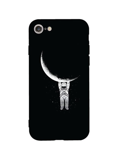 Theodor - Protective Case Cover For Apple iPhone SE 2/ iPhone 7/ iPhone 8 Astronaut &amp; Moon