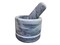 Lion Hand Held Marble Mortar And Pestle Set Herb Grinder Size 6x5 Inches 15.25 cm Original Made In Pakistan