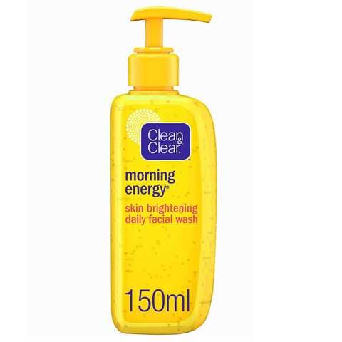 Clean &amp; Clear Facial Wash Morning Energy Skin Brightening 150ml