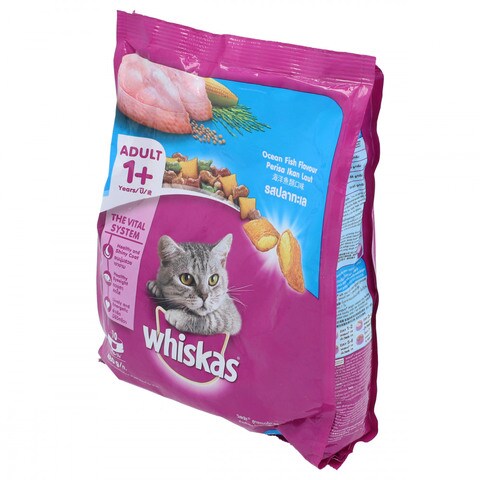 Whiskas Ocean Fish Flavour Cat Food Adult 1+ 480g