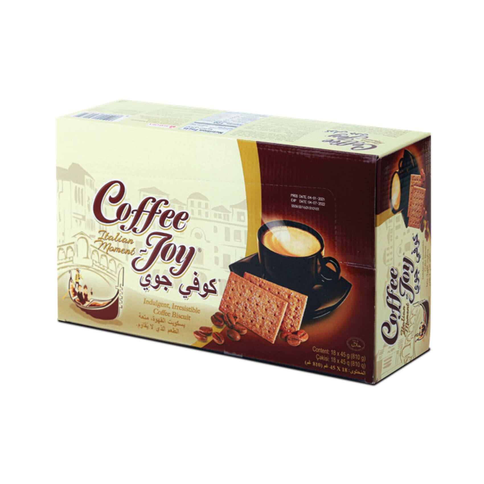 Buy Coffee Joy Coffee Biscuit 45 G Times 18 Online Shop Food Cupboard On Carrefour Saudi Arabia