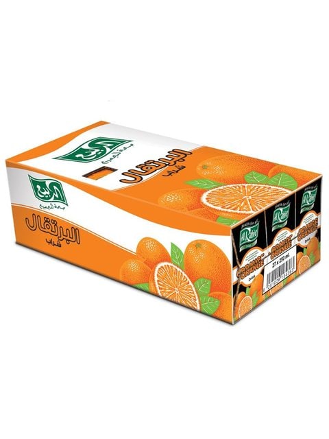 Al Rabie Orange Drink 250 ml X 27