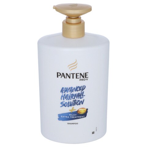 Buy Pantene Pro V Advanced Hair Fall Solution Milky Extra Treatment Shampoo 1 Litre