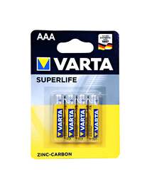 Varta Superlife AAA Battery 4 Units Value Pack of 2
