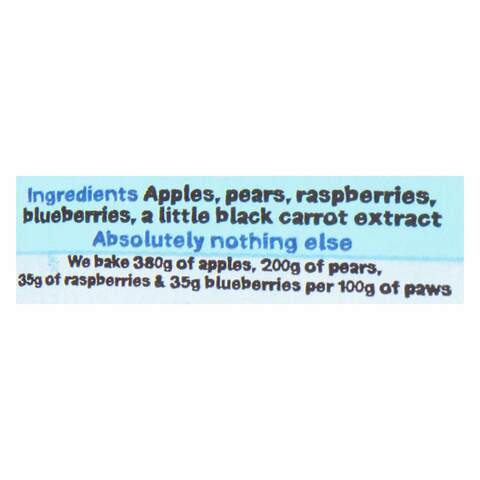 Bear Paws Single Snacks Raspberry And Blueberry 20g