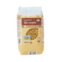 Fusilli Blé complet - Carrefour - 500 g