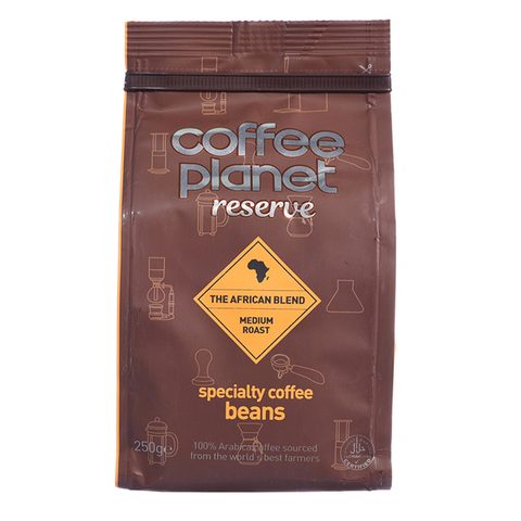Coffee Planet Reserve Africa Blend Coffee Beans 250g