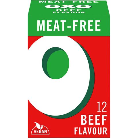 OXO Vegan 12 Beef Flavour 71g