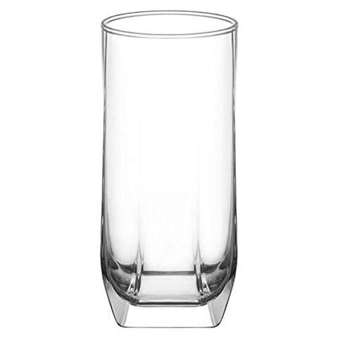 Lav Tuana Long Glass Set Clear 330ml Pack of 6