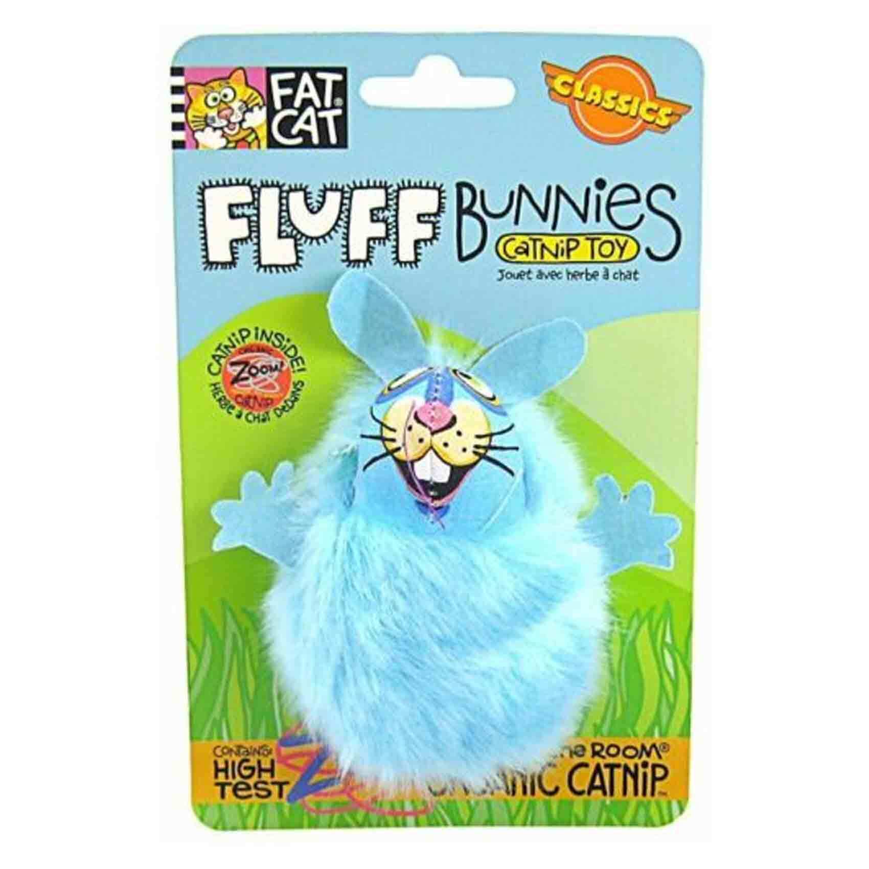 Buy Fat Cat Cat Toy Fluff Bunnies Assorted Online Shop Pet