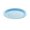 إم ديزاين لايف ستايل طبق عشاء بلاستيك دائري مسطح - 21 سم - أزرق