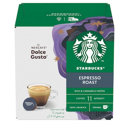 Dolce Gusto Starbucks Coffee, Blonde Espresso Roast, 12 Count, Pack of 3 