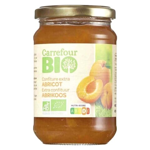 Carrefour Bio Extra Apricot Jam 360g