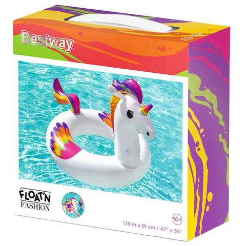 Bestway  Fantasy Unicorn Swim Ring 119x91cm