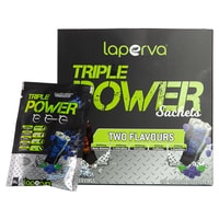 Laperva Triple Power Pre-Workout Sachets, Cola &amp; Blue Raspberry, 30 Sachets