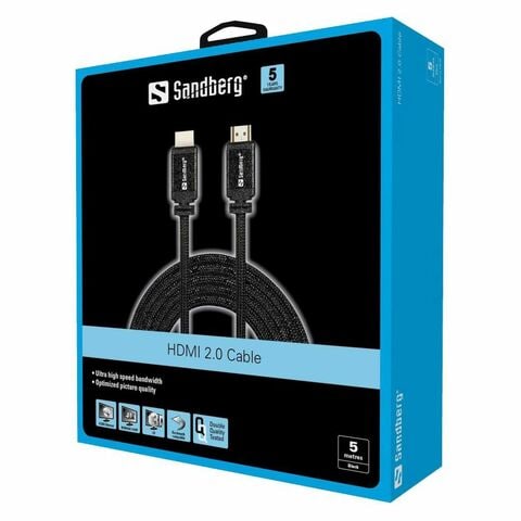 Sandberg 2.0 HDMI Cable 5m Black