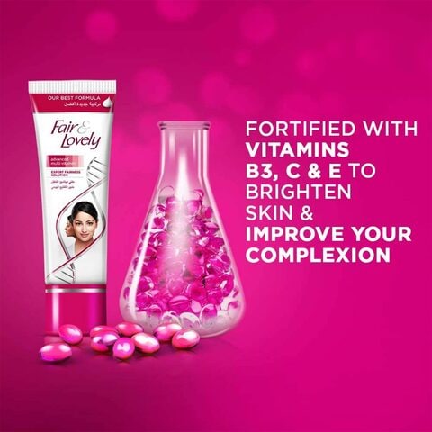 Glow &amp; Lovely Formerly Fair &amp; Lovely Face Cream With Vitaglow Advanced Multi Vitamin For Glowin