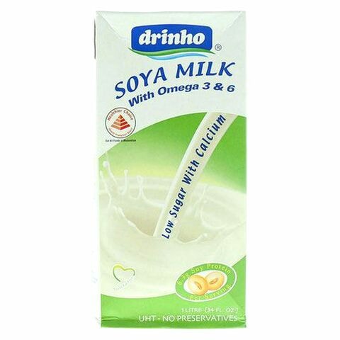 Drinho Low Sugar Soya Milk 1l
