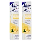 اشتري Nair Lemon Hair Removal Cream Yellow 110g Pack of 2 في الامارات