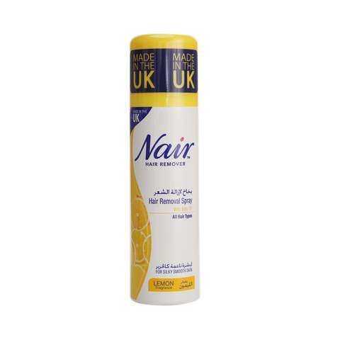 Nair Hair Removal Spray Lemon Fragrance Can 200ml