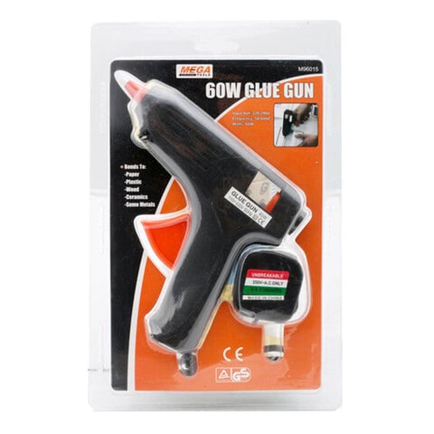 Mega 60W Glue Gun Black