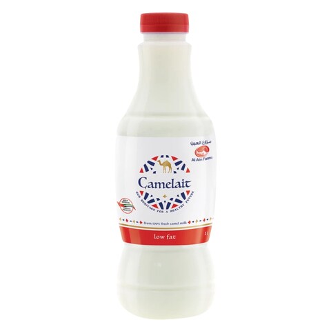 Al Ain Farm Camelait Fresh Low Fat Camel Milk 1l