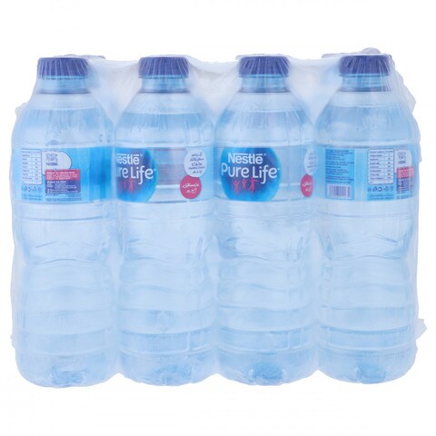 Nestle Pure Life Water 500 ml (Pack of 12)