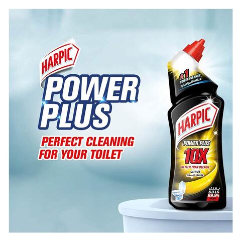 Harpic Citrus Power Plus 10X Most Powerful Toilet Cleaner, 750ml