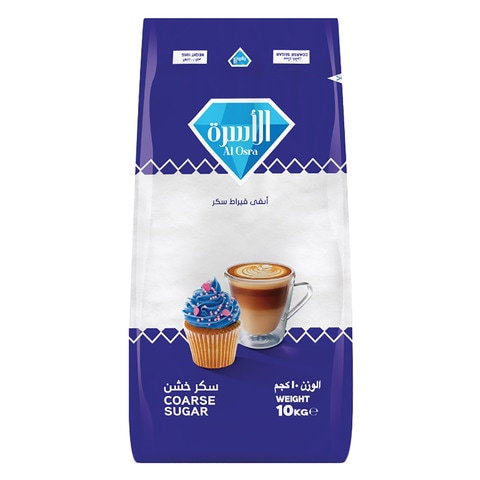 Buy Alosra Coarse Sugar 10kg in Saudi Arabia