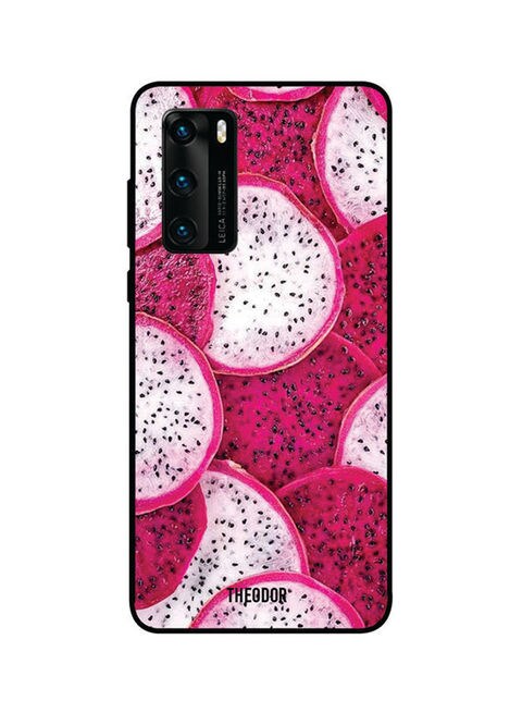 Theodor - Protective Case Cover For Huawei P40 Pink/Black/White