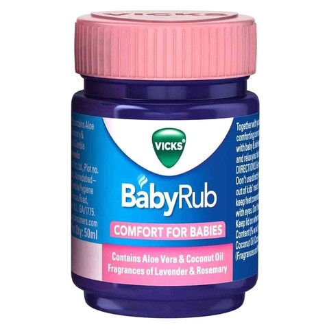 Vapour rub for babies under store 3 months