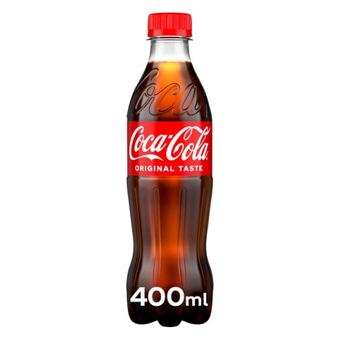 اشتري كوكا كولا 400 مل قارورة بلاستيكية في السعودية