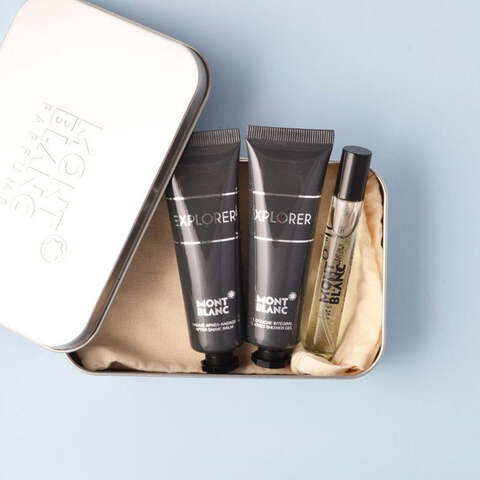 Montblanc Explorer Discovery Kit - Eau De Parfum 7.5ml + Shower Gel 30ml + After Shave Balm 30ml