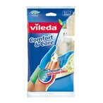 اشتري Vileda Dry  Comfort Gloves - S - 1 Piece في مصر
